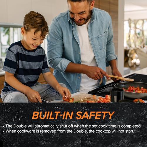 Double Pro Cooktop Induction Countertop Burner