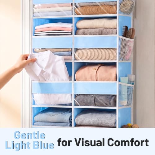 Blue Over the Door Organizer 5 Tiers