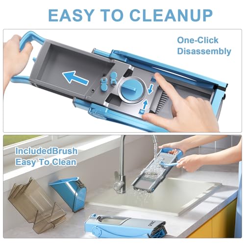 Safe Mandoline Slicer for Kitchen