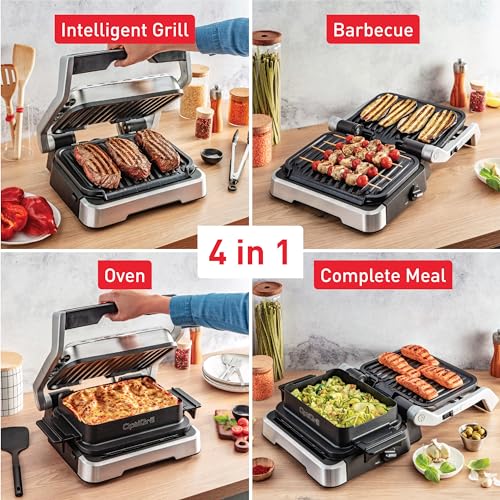OptiGrill 4in1 Indoor Panini Press and Sandwich Maker