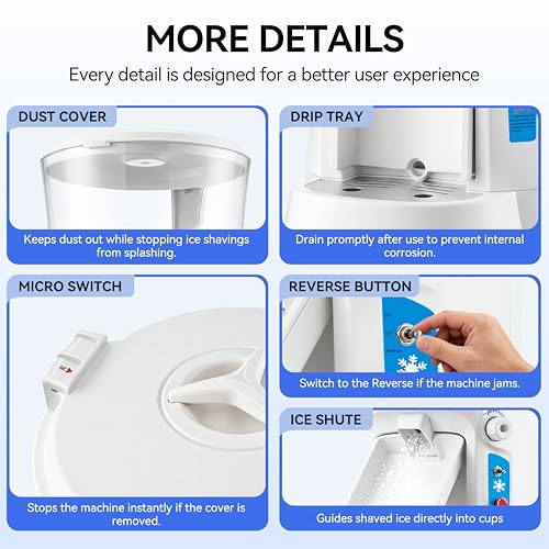 Commercial Ice Shaver 400W