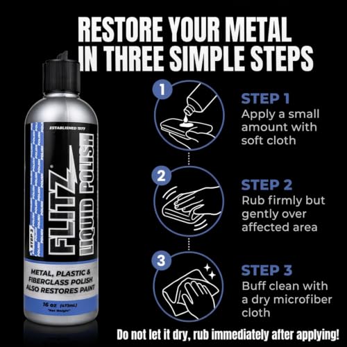 Multi Purpose Metal Polish Liquid (96 Fl Oz)
