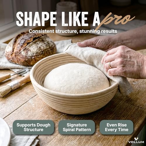 Banneton Bread Proofing Basket with Liner