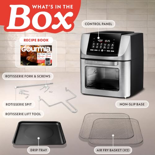 Air Fryer 14 Qt Rotisserie Oven with Window