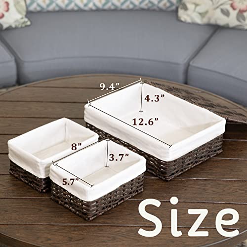 WeeNest Baskets for Organizing (3 Count)