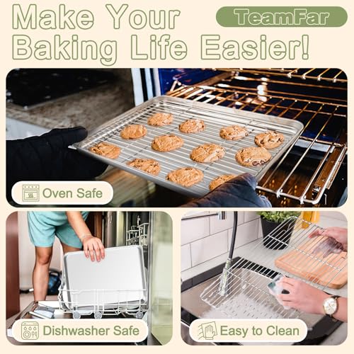 Baking Sheet with Rack Set