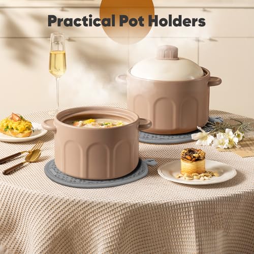 Oven Mitts and Pot Holders 4 Sets (4 Count)