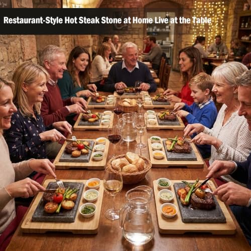 Hot Steak Stone Cooking Set