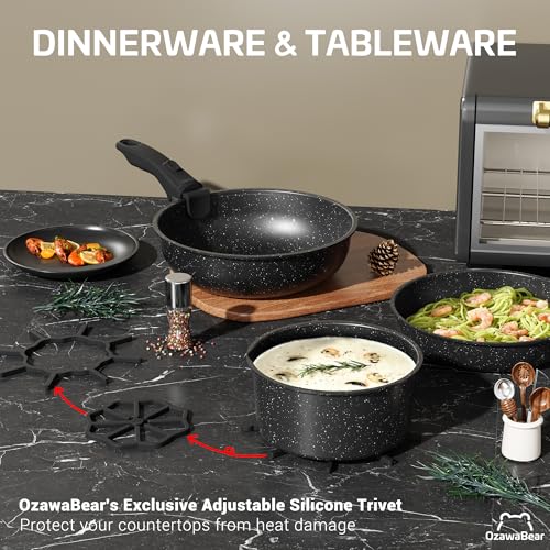23 Pcs Pots and Pans Set Non Stick