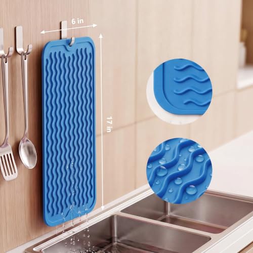 Silicone Dish Drying Mat for Multiple Usage