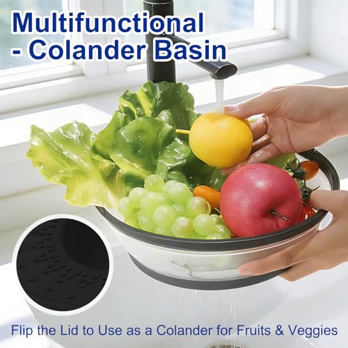 Microwave Splatter Cover for Food with Handle &Heat