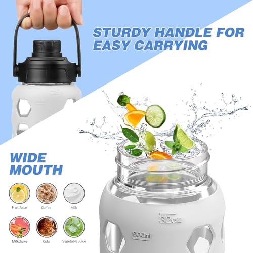 Glass Water Bottle