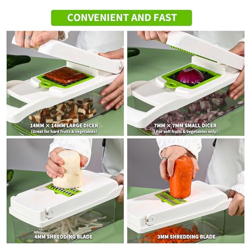 Vegetable Chopper Cutter Slicer Multifunctional 14