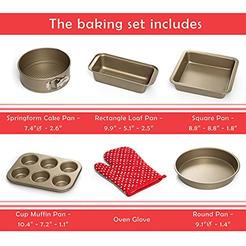 5 Piece Baking Pans Set