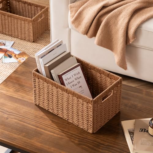 4 Pack Wicker Basket (4 Count)
