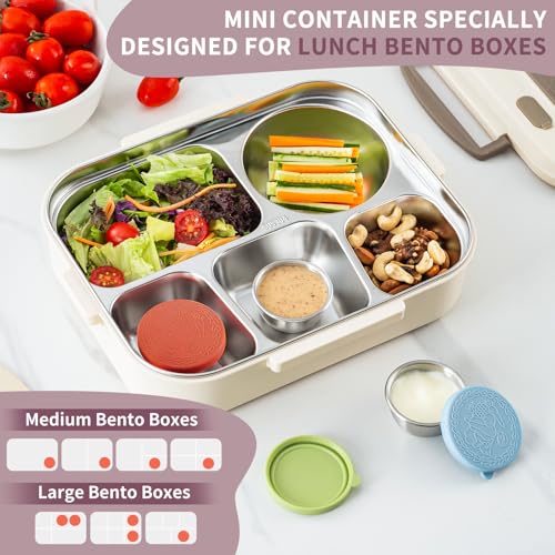 8 Pack 1.6 Oz Small Salad Dressing Containers To Go (8 Count)