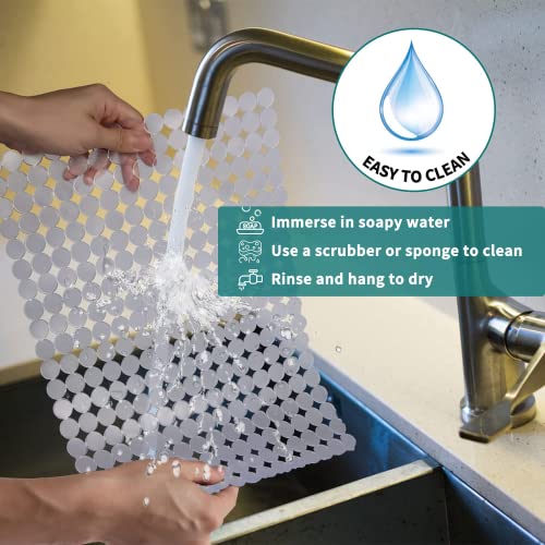 2Pack Kitchen Sink Mat for Stainless Steel