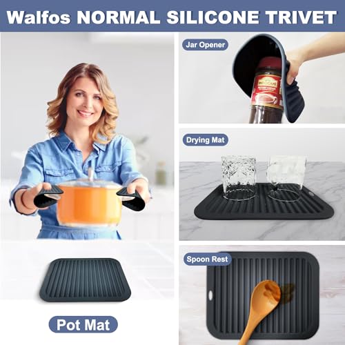 XXL & 12" Silicone Trivets (7 Count)