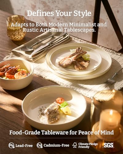 Milkyway 16 Piece Dinnerware Set with Pasta Bowls