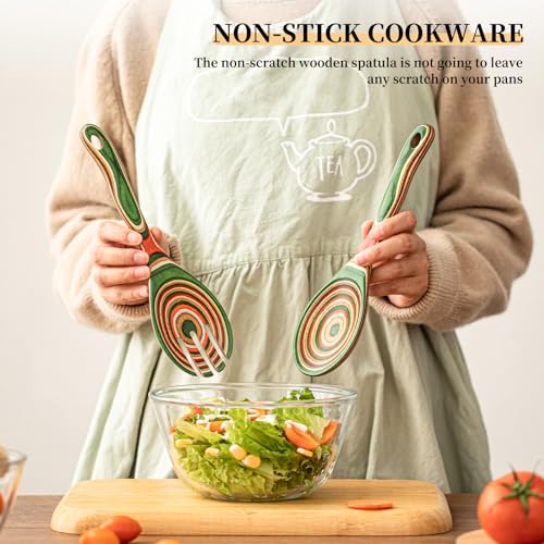 Pakkawood Wooden Salad Server Set