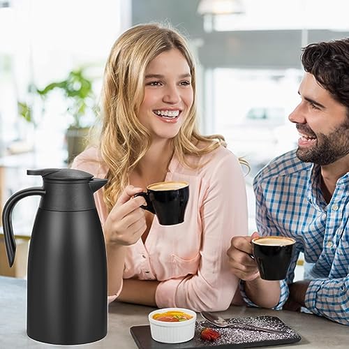 70 Oz Insulated Thermal Coffee Carafe Stainless Steel Double Walled Vacuum Coffee Thermos