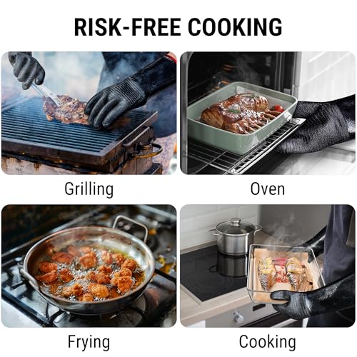 932°F Heat Resistant BBQ Gloves