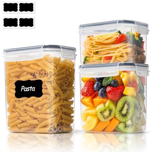 Airtight Food Storage Containers with Lids 0.8 (3 Count)