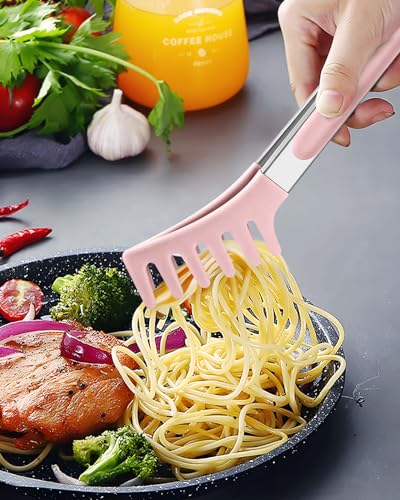 Silicone Spaghetti Spoon and Pasta Tong