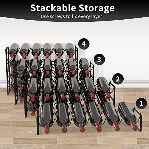 4 Tier Wine Rack
