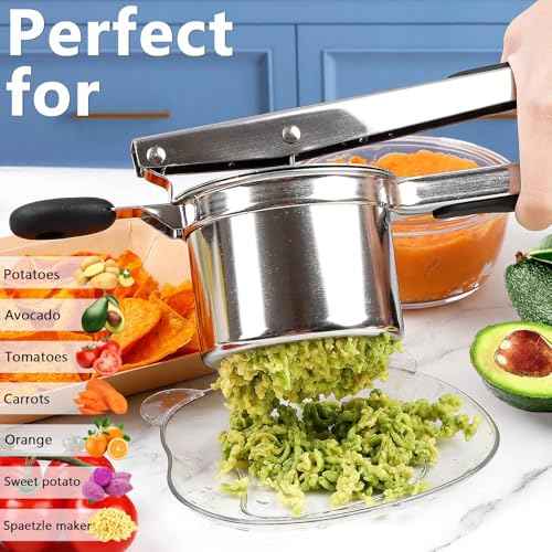 Potato Ricer With 4 Discs