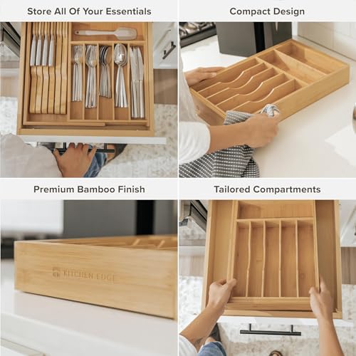 Silverware & Utensil Drawer Organizer