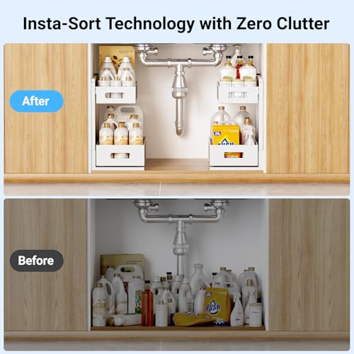 Pull Out Under Kitchen Sink Organizer (49.99 Count)