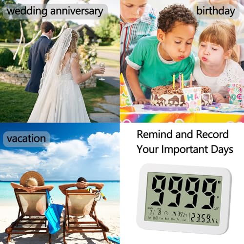 Digital Countdown Days Timer Clock