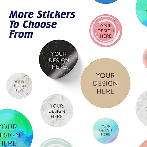 Custom Vinyl Stickers Your Image (100 Count)