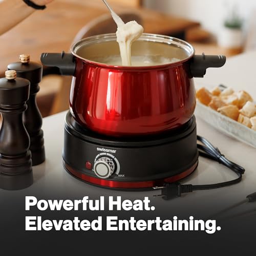 Arolla 10 Pieces Stainless Steel Electric Fondue Set