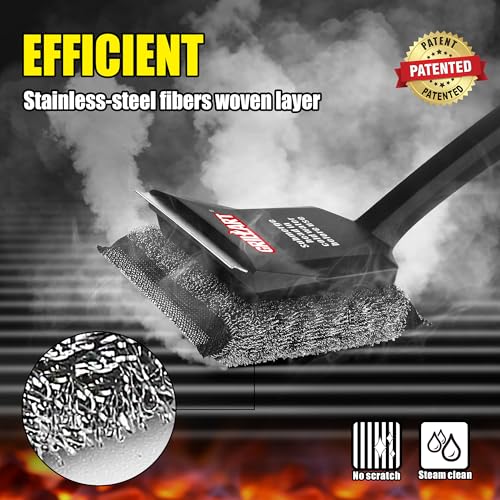 SteamWizards Grill Brush Replacement Pad (2 Count)