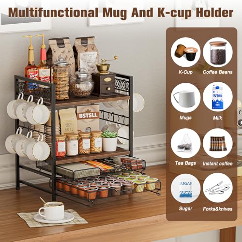 Coffee Bar Station Organizer (4 Count)
