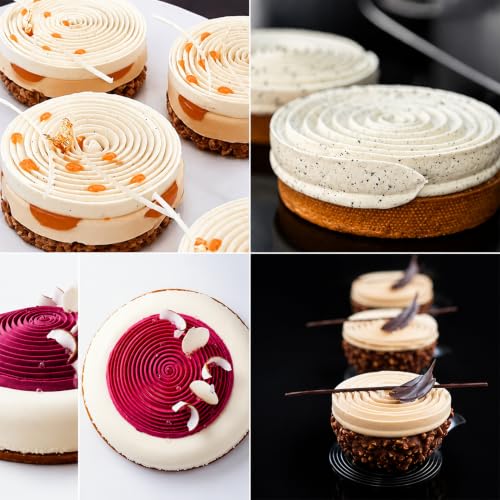 Round Spiral Silicone Mold for Baking Mousse Cake