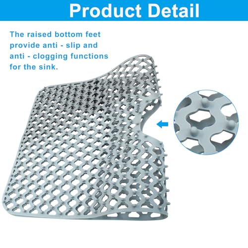 Heat Resistant Silicone Sink Mat Protector