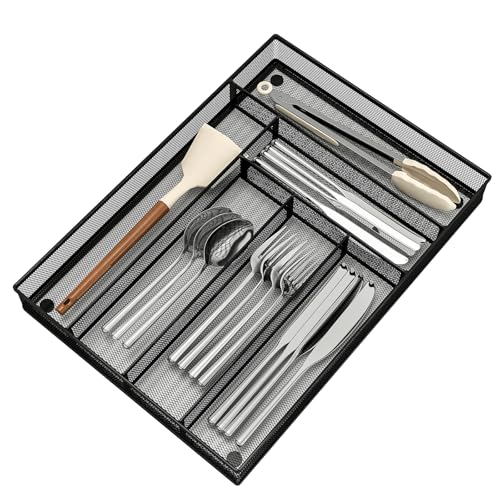 Mesh Silverware Tray for Drawers