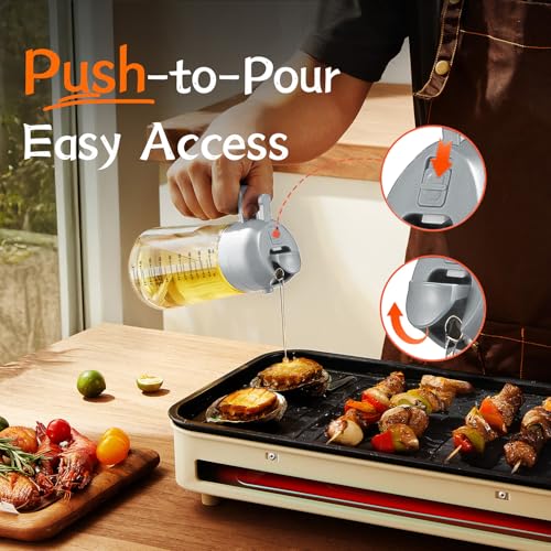16oz 470ml Glass Olive Oil Sprayer for Cooking