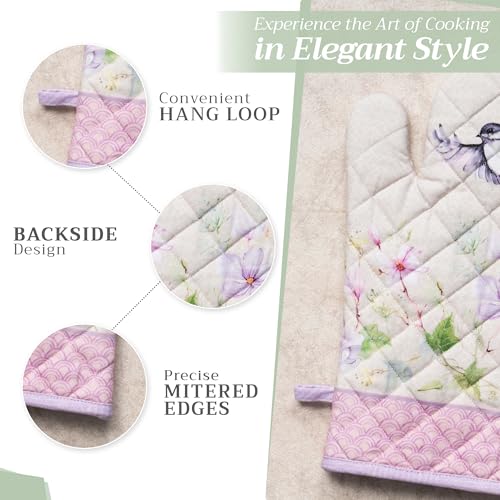 Maison d'Hermine Oven Gloves 100% Cotton Oven Mitt