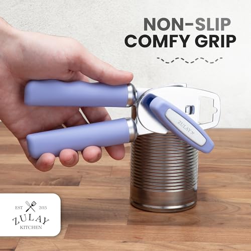Heavy Duty Stainless Steel Can Opener Manual with Bottle Opener