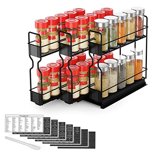Pull Out Spice Rack Organizer