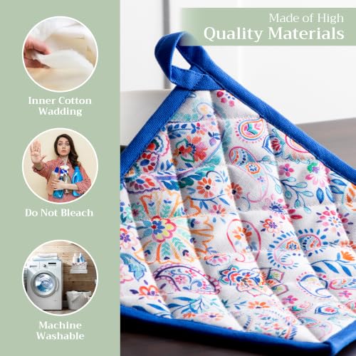 Pot Holders 100% Cotton Potholders (2 Count)