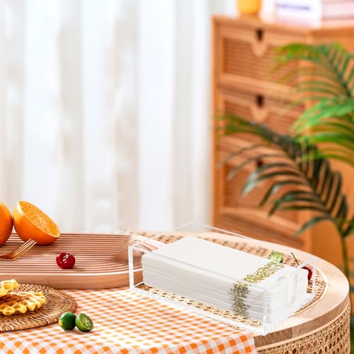 2 Pack 0.12 Thickness Clear Napkin Holder