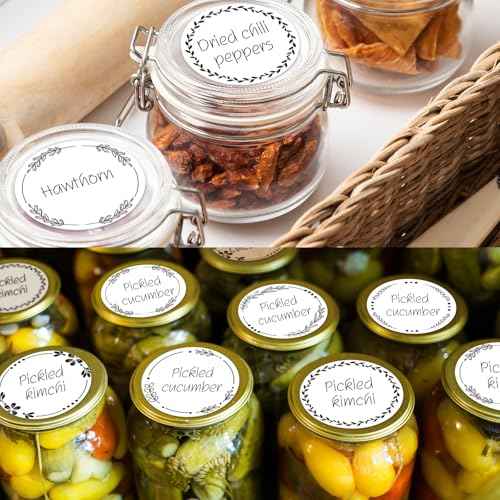 500pcs 2" Canning Labels