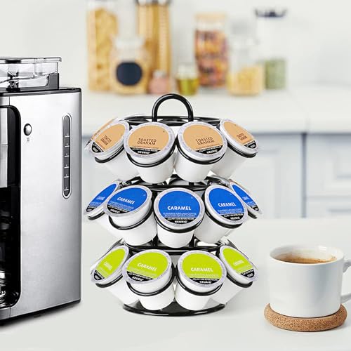 Rotating Coffee Pod Holder for Keurig Pods