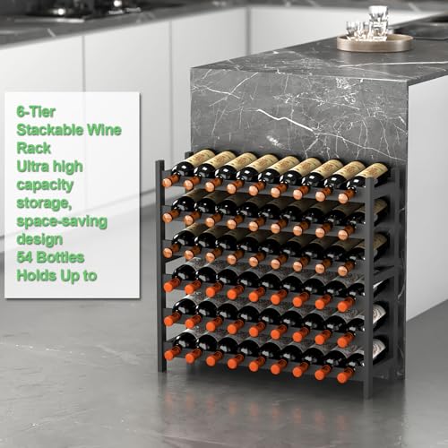 Wine Rack Freestanding Floor (51 Count)