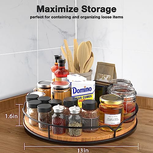 Lazy Susan Turntable Organizer with Anti
